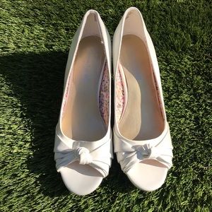 Vintage White Heels